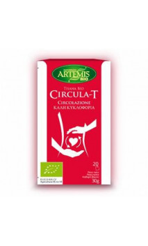 Tisane Bio Circula-T -  Complément Alimentaire Circulation - Artemis bio - 20 sachets x 1,5 g