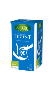 Tisana Bio Diges-T -Complemento Alimenticio Digestión - Artemis bio -  20 bolsitas x 1,5 g
