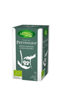 Tisane Bio Prevengrip - Complément Alimentaire Système immunitaires - Artemis bio -  20 sachets x 1,5 g