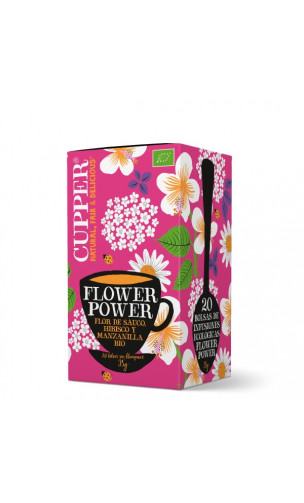 Infusion flower power bio - Cupper - 20 sachets