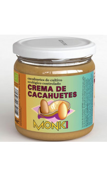 Crema de cacahuetes BIO - Sabor Tostado - Monki - 330g