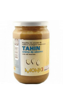 Tahín con sal marina Bio - crema de sésamo - monki - 650g