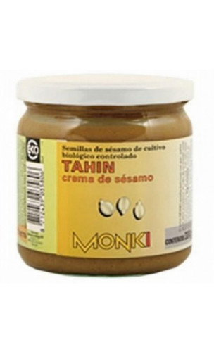 Tahin sans sel BIO - Graines de sésames grillées - Monki - 330g