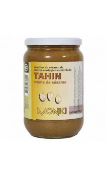 Tahin sans sel ajouté BIO - Graines de sésames grillées - Monki - 650g