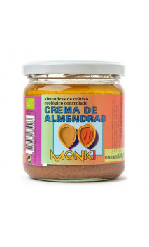 Crema de almendras Bio - monki - 330g