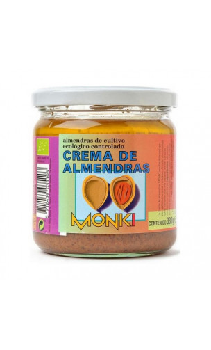 Crema de almendras Bio - monki - 330g