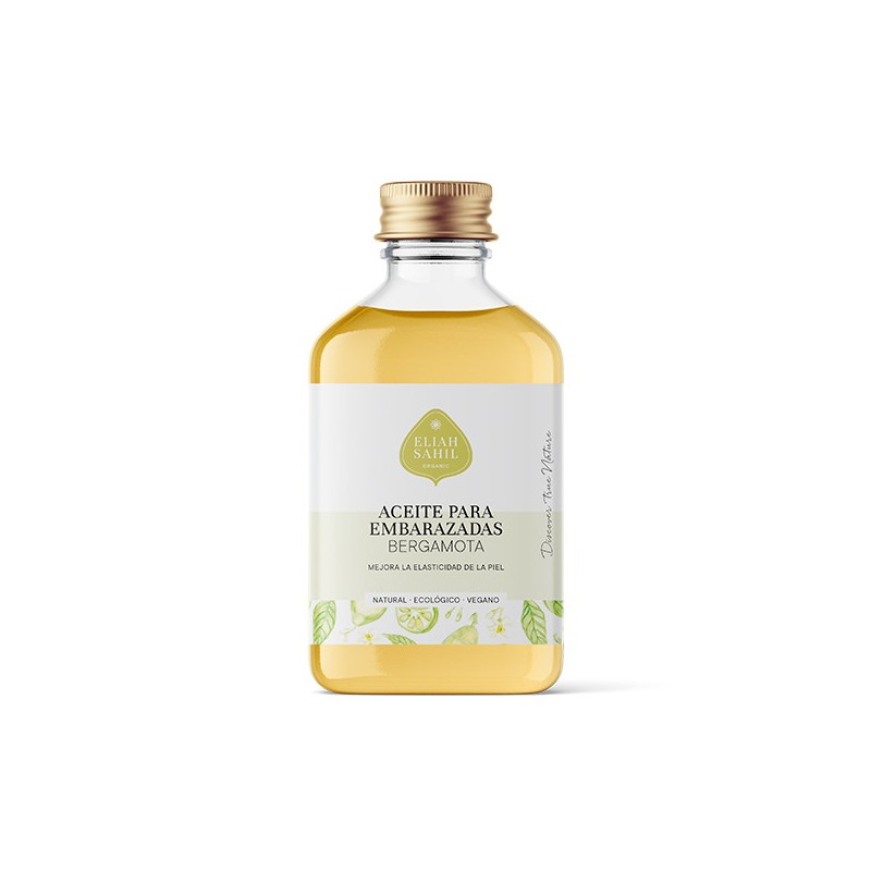 Huile bio antivergeture grossesse Bergamote Eliah Sahil 100 ml. BIOFERTA