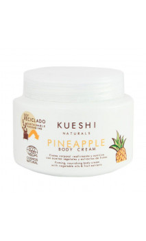 Crema corporal natural Piña - Reafirmante & Nutritiva - KUESHI - 250 ml.