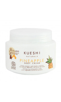 Crème corporelle naturelle Ananas - Raffermissante & Nourrissante - KUESHI - 250 ml.