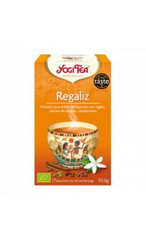 Infusion bio Yogi Tea Réglisse - YOGI TEA - 17 sachets x 1,8g