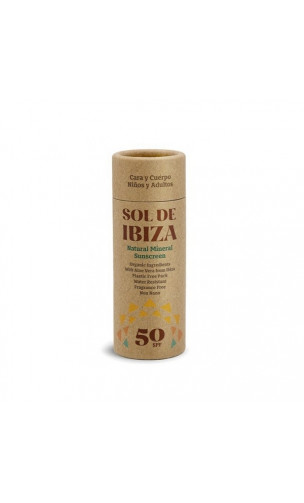 Protector solar natural SPF30 - Sin dióxido de titanio & Sin perfume - Sol de Ibiza - 100 ml.