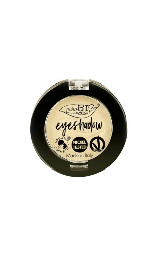 Sombra de ojos ecológica Beige Mate 02 - PuroBIO - 2,5 gr.