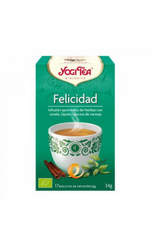 Infusion bio Yogi Tea Bonheur - YOGI TEA - 17 sachets x 1,8g