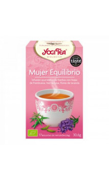 Infusion bio Yogi Tea Équilibre Féminin - YOGI TEA - 17 sachets x 1,8g