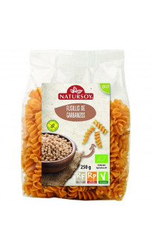 Fusilli Garbanzos BIO - Natursoy - 250g