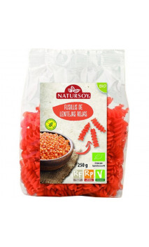 Fusilli BIO aux Lentilles rouges - Natursoy - 250g