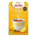 Infusión ecológica DETOX con limón - Diente de León, Regaliz & Cáscara de limón - YOGI TEA - 17 bolsitas x 1,8 g.