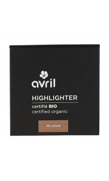 Highlighter bio Or Cuivré - Avril - 11 g.