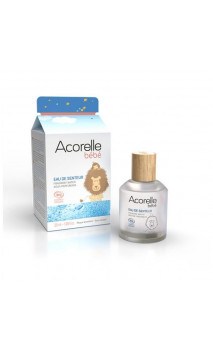 Agua perfumada para bebé ecológica - Acorelle - 50 ml.