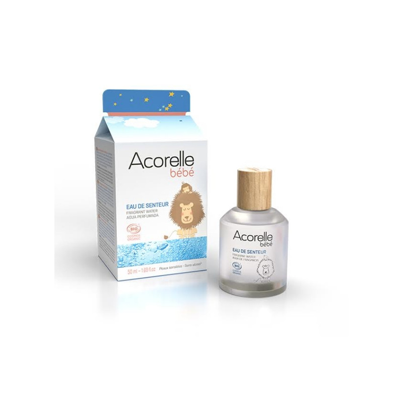 Eau De Senteur Bebe Bio Acorelle 50 Ml Bioferta