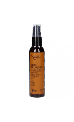 Aceite vegetal de Jojoba bio - Reequilibrante - Najel - 80 ml.