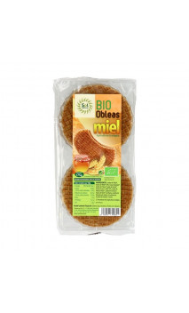 Obleas con miel BIO Wafels - Sol natural - 175g