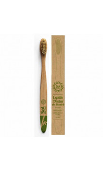 Cepillo de dientes bambú adulto - Sol natural - 1 unidad