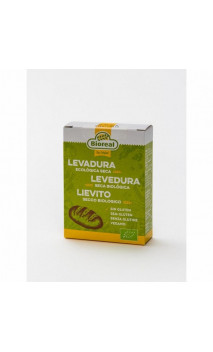 Levure de boulanger sèche active sans gluten BIO - Pack 5 - Bioreal - 5 sachets de 9g
