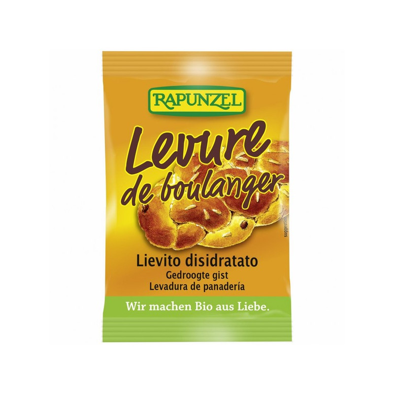 Levure de boulanger sèche active BIO Bioreal 1 sachet de 9g BIOFERTA