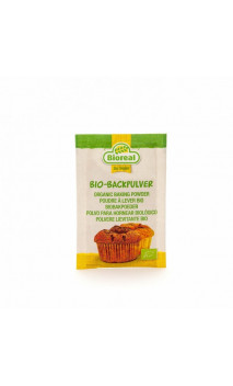 Levure de pâtisserie en sachet sans gluten BIO - Pack 3 - Bioreal - 3 sachets de 10g