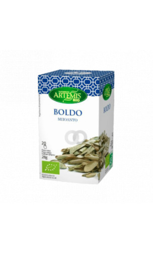 Infusión Boldo BIO - Complemento Alimenticio Digestivo - Artemis Bio - 20 bolsitas