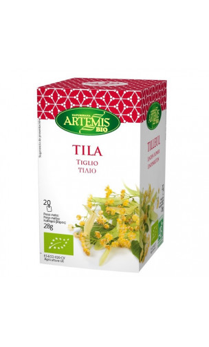 Infusión ecológica Tila BIO - Artemis Bio - 20 bolsitas