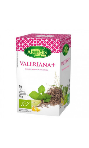 Infusión Valeriana BIO - Complemento Alimenticio Relajante - Artemis Bio - 20 bolsitas