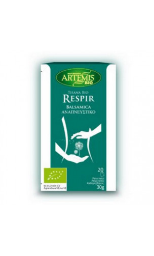 Tisane BIO RespirT - Complément alimentaire Respiration - Artemis Bio - 20 sachets