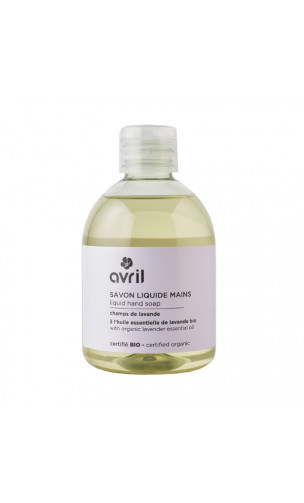 Jabón líquido de manos ecológico Campos de lavanda - Avril - 300 ml.