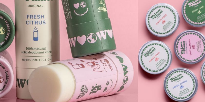 Tout ce que vous devez savoir sur le déodorant naturel solide de We Love The Planet