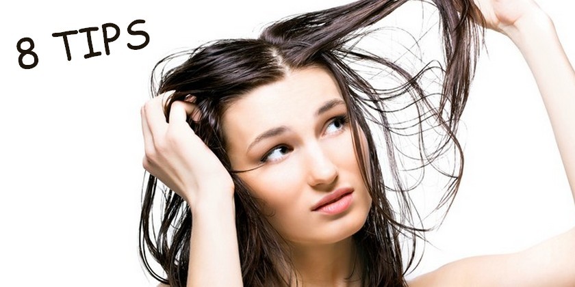 ¡Las 8 mejores soluciones para el cabello graso!